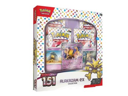 Pokémon TCG Scarlet a Violet 151 Alakazam ex Collection Nové
