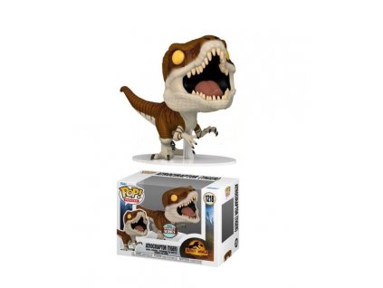 Funko Pop! 1218 Jurassic World 3 Atrociraptor Tiger Nové