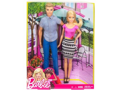 Barbie Ken a Barbie Nové