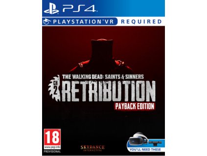 PS4 The Walking Dead Saints and Sinners Chapter 2 Retribution Payback Edition VR Nové