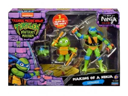 Figurka Teenage Mutant Ninja Turtles Leonardo Evolution 3ks Nové