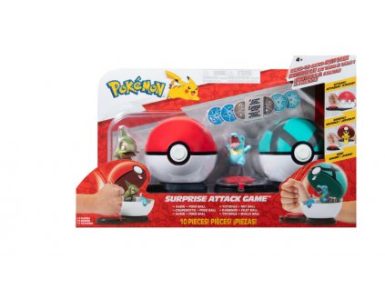 Pokémon Surprise Attack Game Axew, Totodile Nové