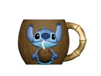 Hrnek Lilo a Stitch Kokos 3D Nové