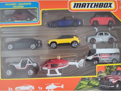 Matchbox angličáky 9ks HVT90 Nové