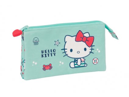Penál Hello Kitty Sea Lovers trojitý Nové