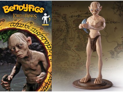 Ohebná figurka Lord of the Rings Bendyfig Gollum Nové