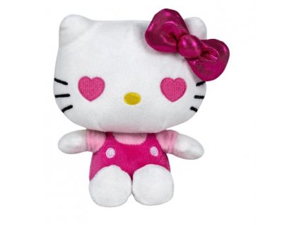 Plyšová hračka Hello Kitty 50.výročí růžová 32cm Nové