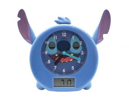 Budík Lilo a Stitch s osvětlením Nové