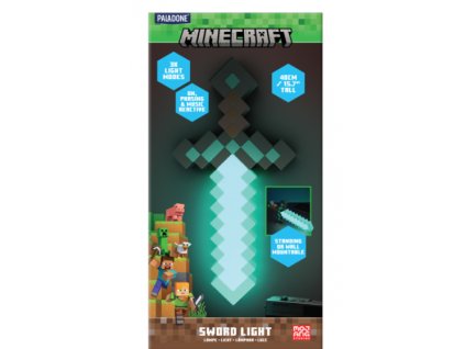 Lampa Minecraft Diamantový meč 40cm Nové