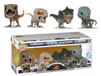 Funko Pop! Jurassic World 4pack Nové