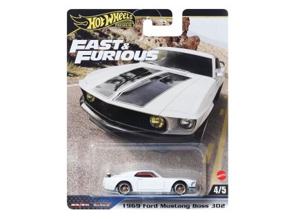 Hot Wheels Premium Fast and Furious 1969 Ford Mustang Boss 302 Nové