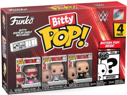 Funko Bitty Pop! WWE Bret Hart 4ks Nové