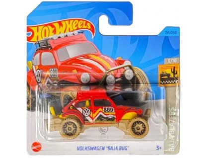 Hot Wheels Volkswagen Baja Bug červený TH Nové