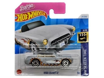 Hot Wheels 1956 Corvette šedá Nové