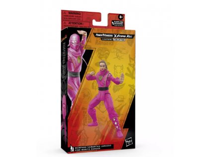 Figurka Power RangersxCobra Kai Ligtning Morphed Samantha LaRusso Pink Mantis Ranger 15cm Nové