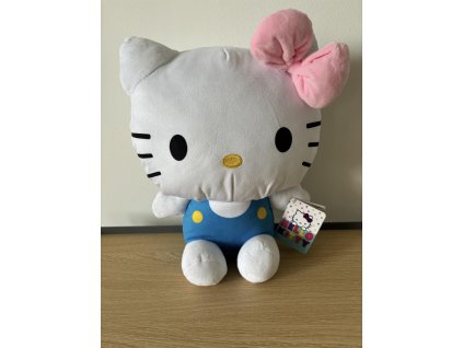 Plyšová hračka Hello Kitty modrá 35cm Nové