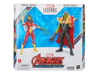 Figurky Marvel Legends Avengers Beyond Earths Mightiest Skrull Queen a Super-Skrull Nové