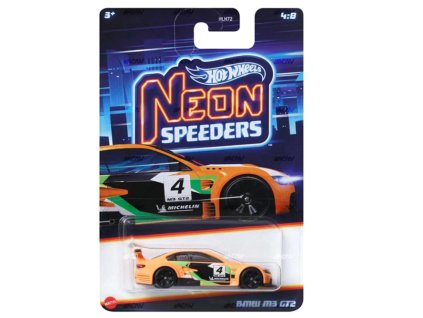 Hot Wheels Neon Speeders BMW M3 GT2 Nové