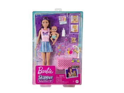 Barbie Chůva herní set s spinkání Nové