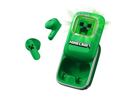 Bezdrátová sluchátka OTL TWS Minecraft Creeper Nové