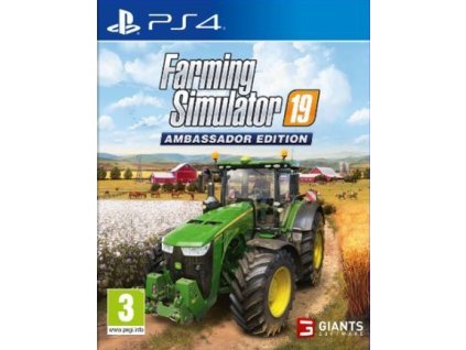 PS4 Farming Simulator 19 Ambassador Edition CZ Nové