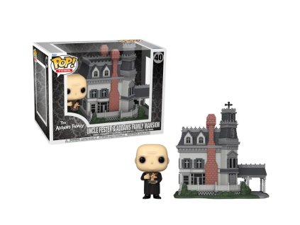 Funko Pop! 40 Addams Family Classic Addams Home With Uncle Fester Nové