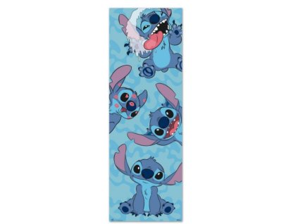 Plakát na dveře Disney Stitch 53x158cm Nové