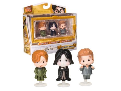 Figurky Harry Potter Micro Magical Moments Remus Lupin, Severus Snape, Peter Pettigrew Nové