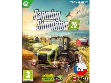 XSX Farming Simulator 25 CZ Nové