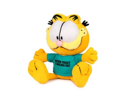Plyšová hračka Garfield tyrkysové tričko 20cm Nové
