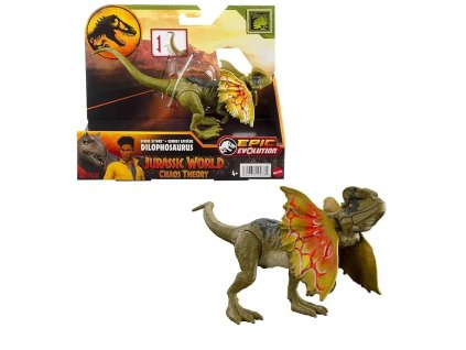 Figurka Jurský svět Chaos Theory Strike Attack Dilophosaurus Nové