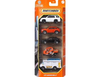 Matchbox City Adventure II Lifetime 5ks Nové