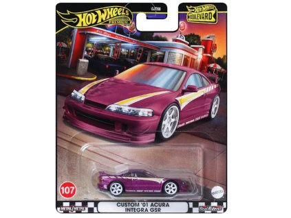Hot Wheels Premium Custom 01 Acura Integra GSR Nové