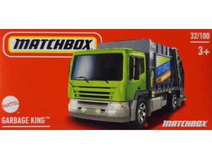 Matchbox Garbage King zelený Box Nové