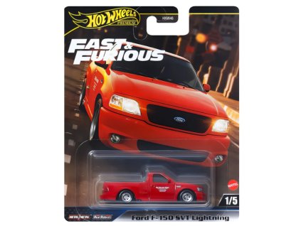 Hot Wheels Premium Fast and Furious Ford F-150 SVT Lightning Nové