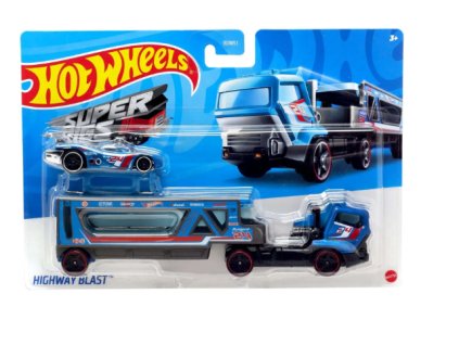 Hot Wheels Super Rigs Highway Blast Nové