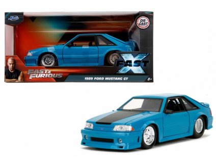 Auto Fast and Furious 1989 Ford Mustang GT 1:24 Nové