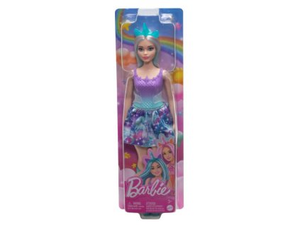Barbie Pohádková víla Jednorožec fialová Nové