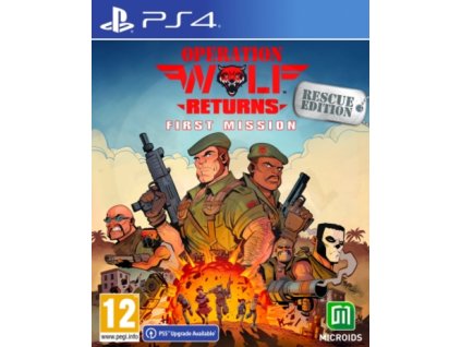 PS4 Operation Wolf Returns First Mission Rescue Edition Nové