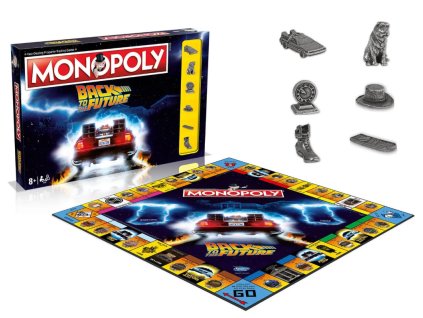 Monopoly Back to the Future EN Nové