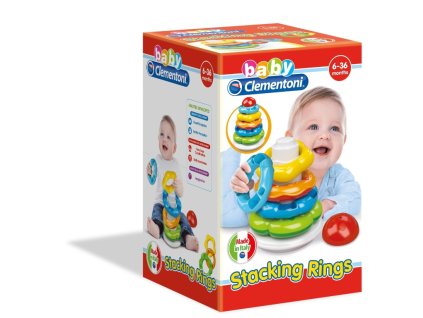 Kroužková pyramida Clementoni Nové