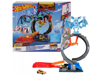 Hot Wheels City Netopýří smyčka Nové