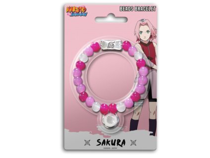 Náramek Naruto Shippuden Sakura Nové