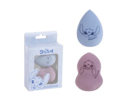 Houbičky na make-up Disney Stitch 2ks Nové