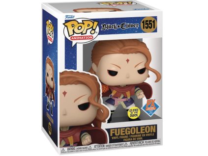 Funko Pop! 1551 Black Clover Fuegoleon Glows in the Dark Nové