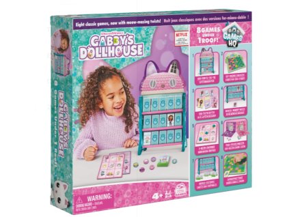 Domek plný her Gábinin kouzelný domek 8v1 Nové