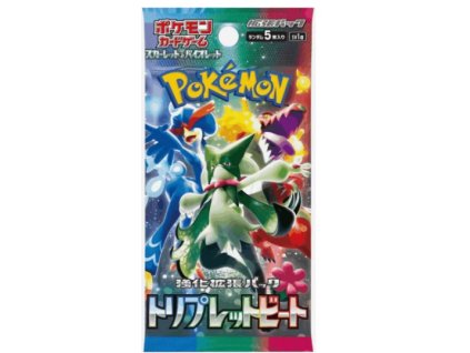 Pokémon TCG balíček karet Scarlet and Violet Triple 5ks Nové