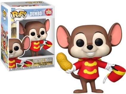 Funko Pop! 1536 Disney Dumbo Timothy Q Mouse Nové