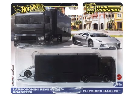 Hot Wheels Premium Team Transport Lamborghini Reventon Roadster Flipsider Hauler Nové
