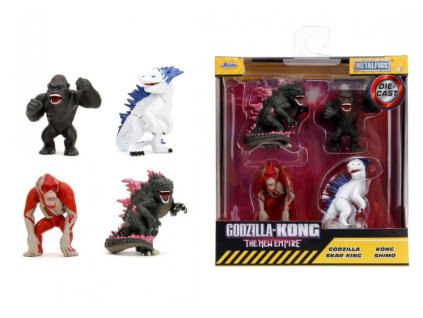 Figurky Godzilla Kong 4ks 6cm Nové